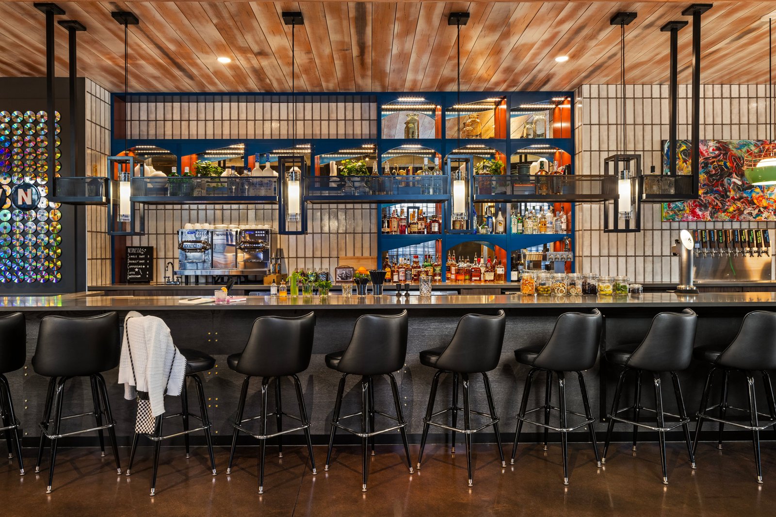 Moxy Madison Downtown, at the table