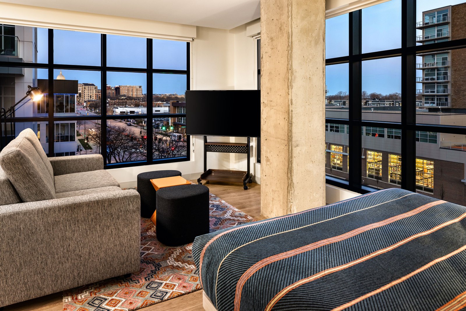 Moxy Madison Downtown, rooms