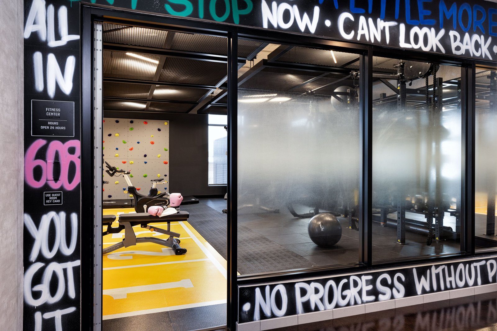 Moxy Madison Downtown, the gym