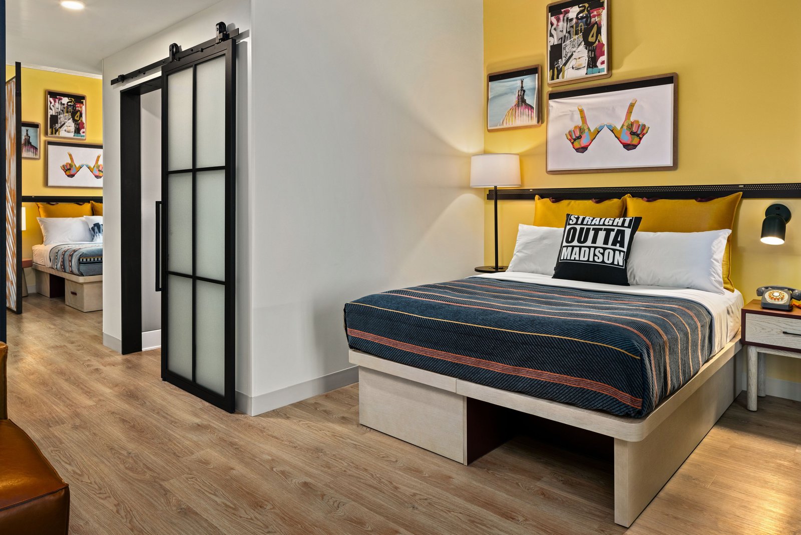 Moxy Madison Downtown, rooms