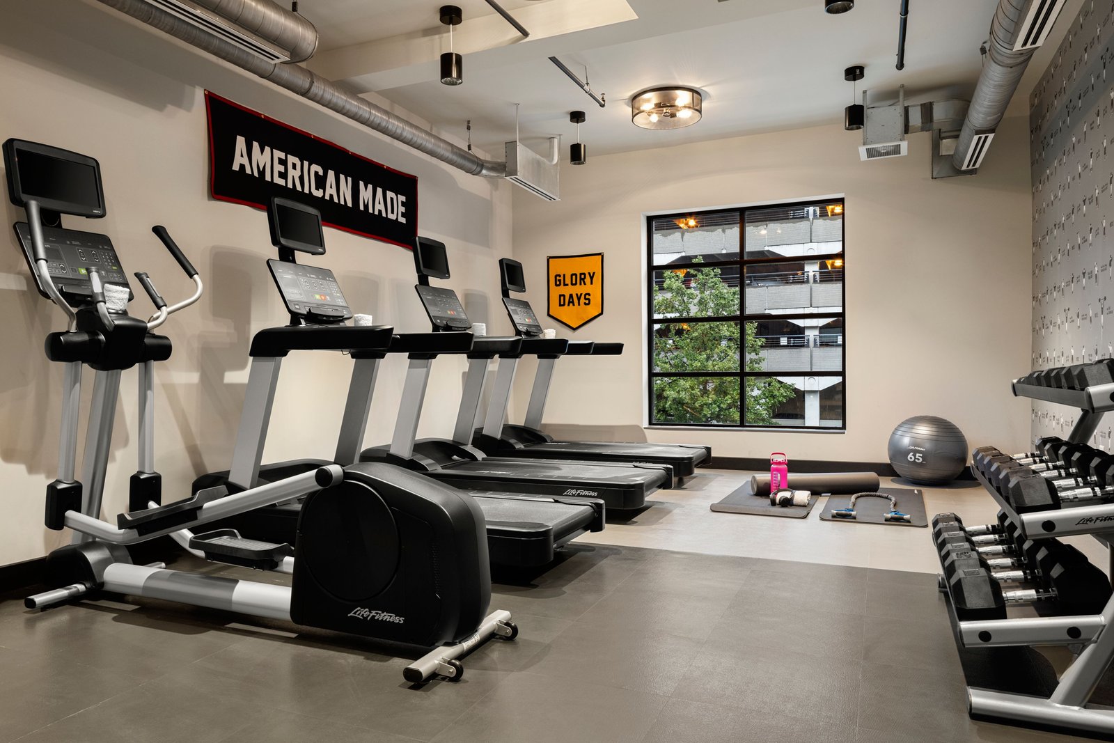 Moxy Omaha Downtown, the gym