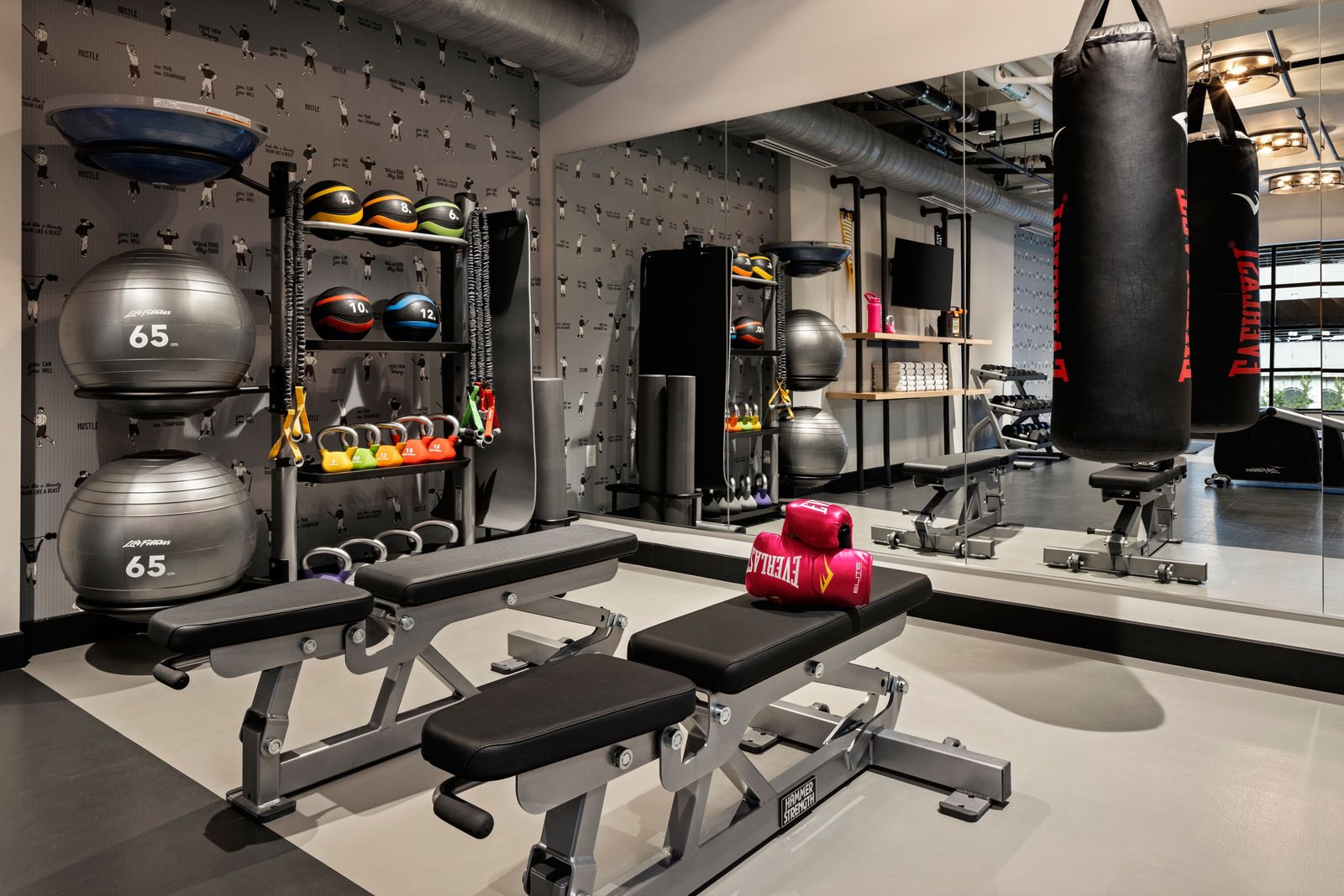 Moxy Omaha Downtown, the gym
