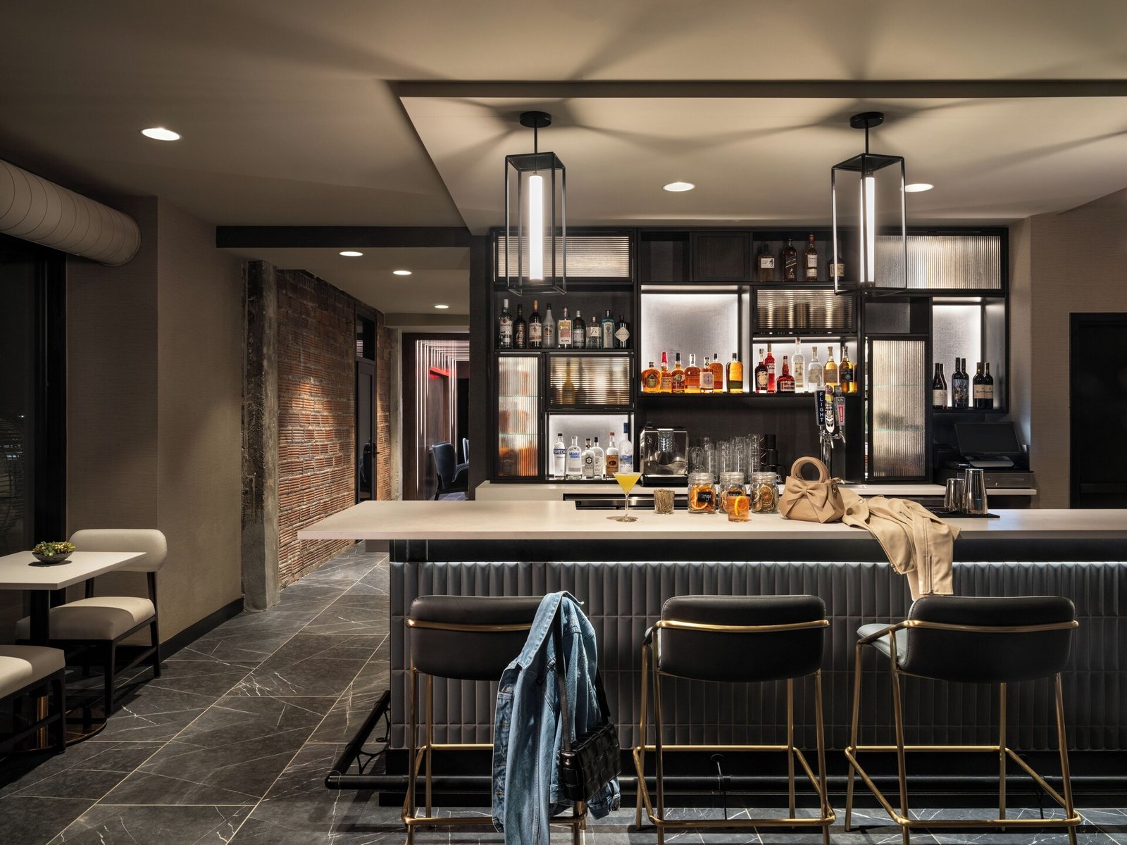 Moxy Springfield Downtown, the subterranean jazz & bbq dive