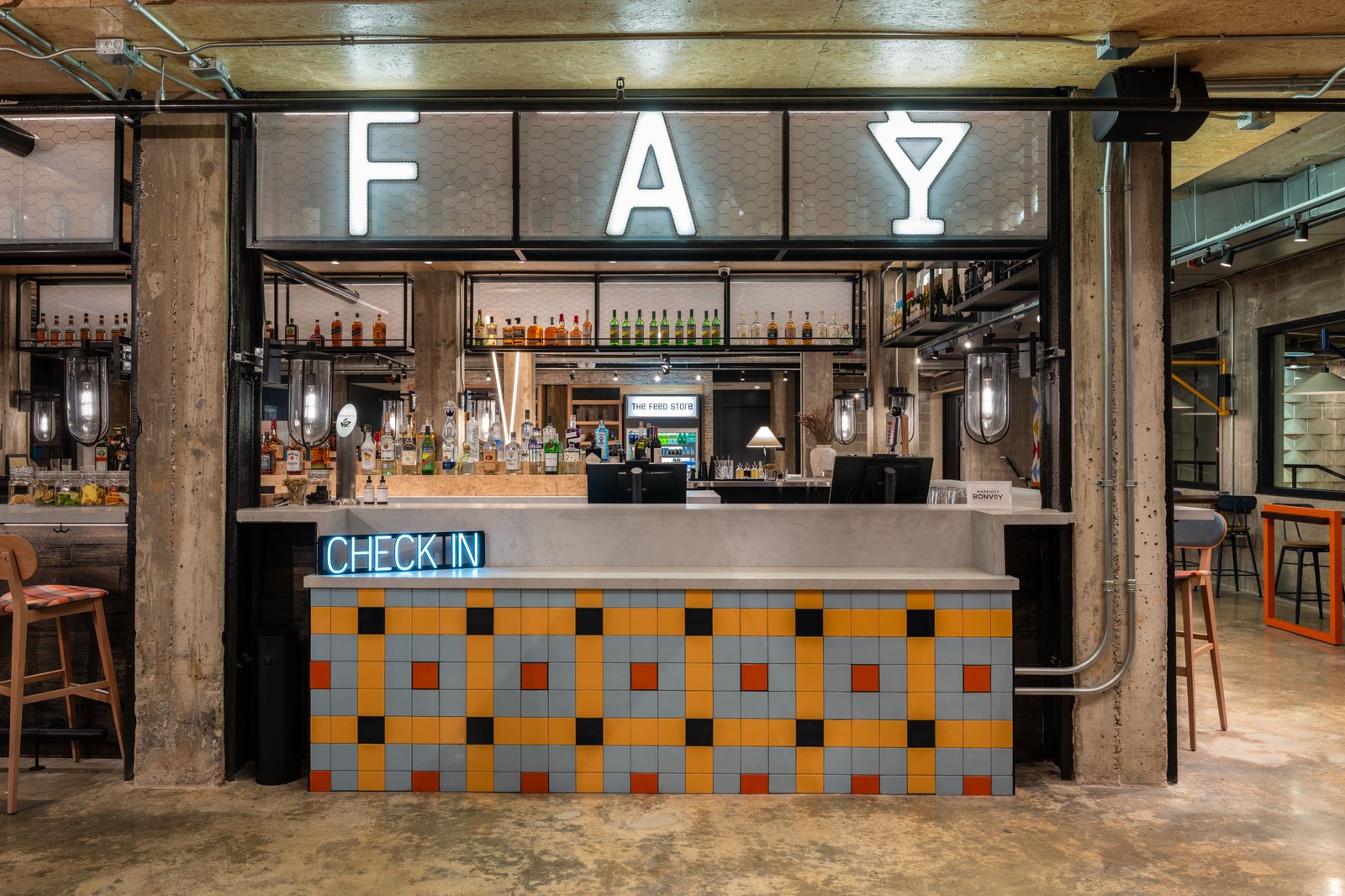 Moxy Fayetteville, bar moxy