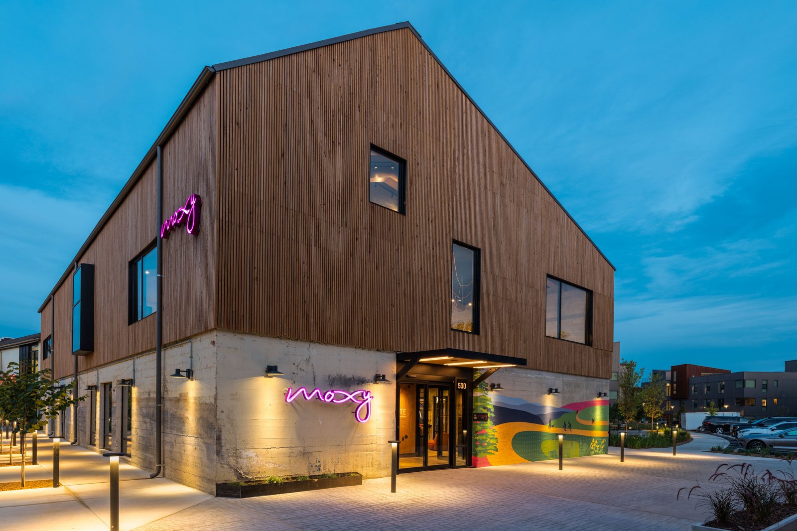 Moxy Fayetteville, how it began