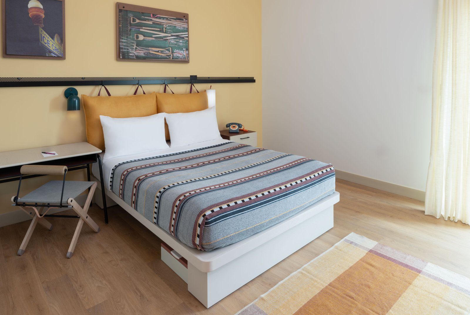 Moxy Fayetteville, rooms