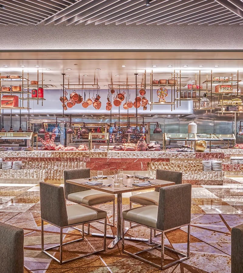 Caesars Palace, bacchanal buffet