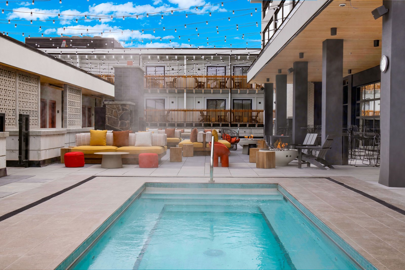 Moxy Banff, the pool