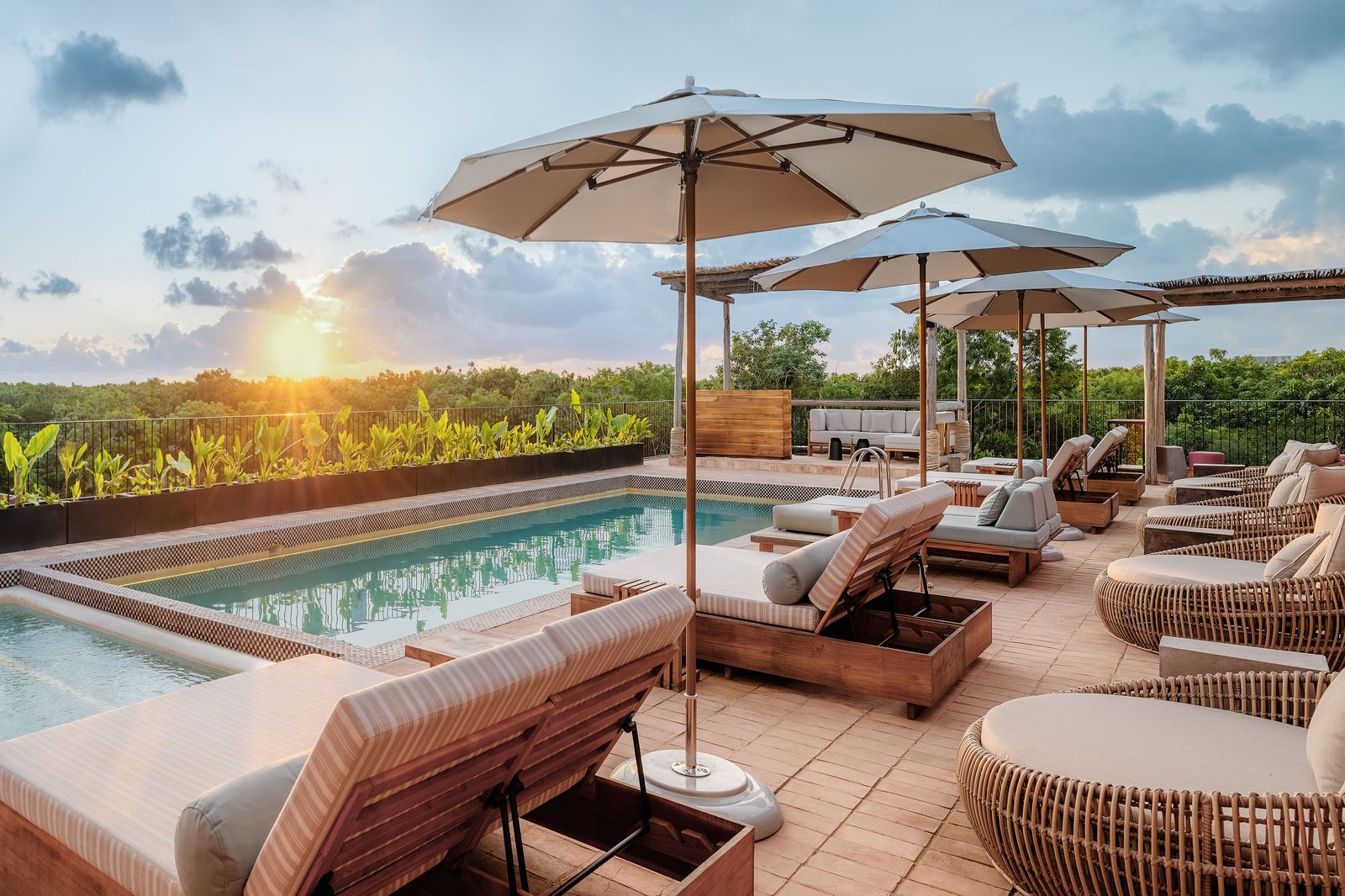 Moxy Tulum, the pool
