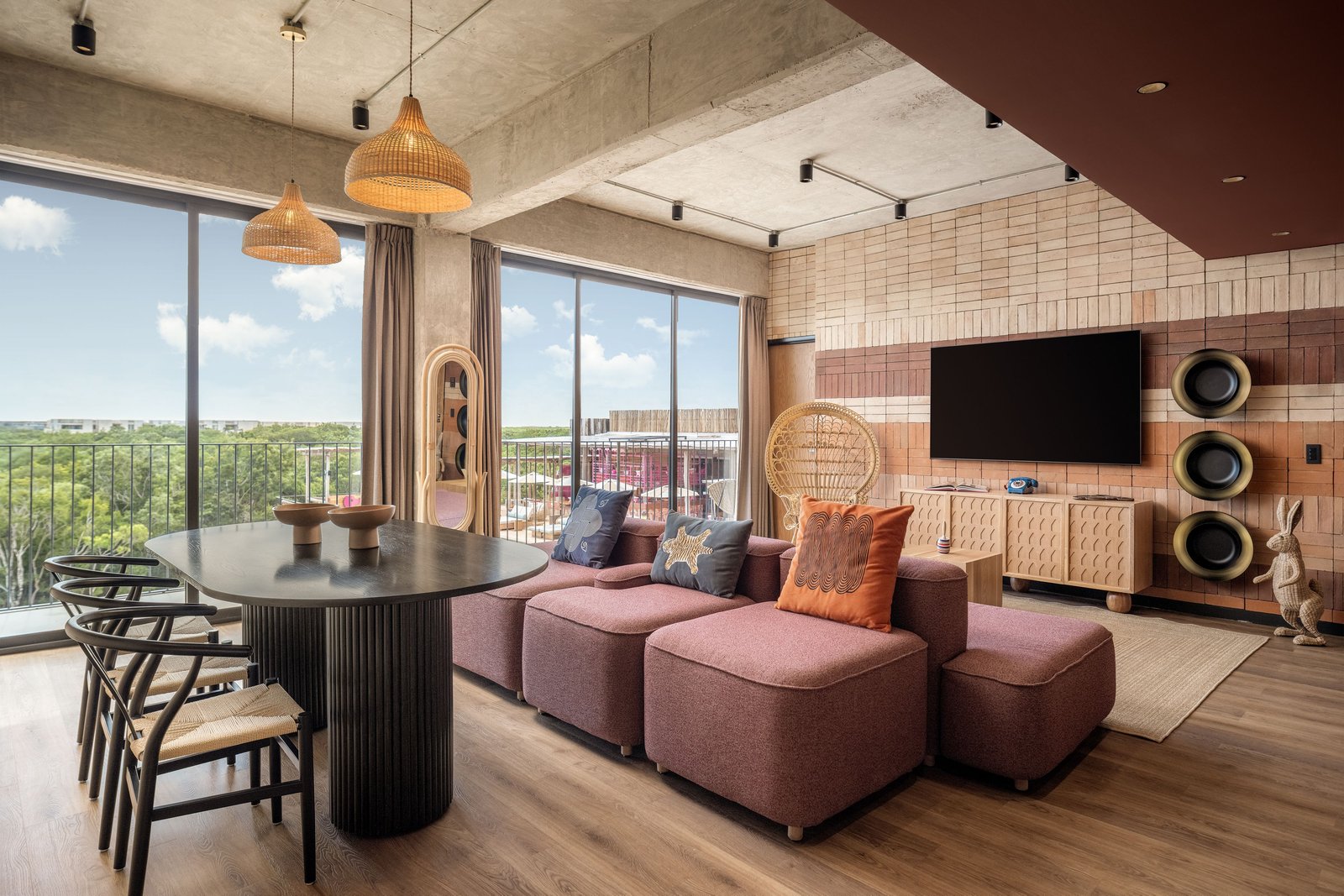Moxy Tulum, rooms
