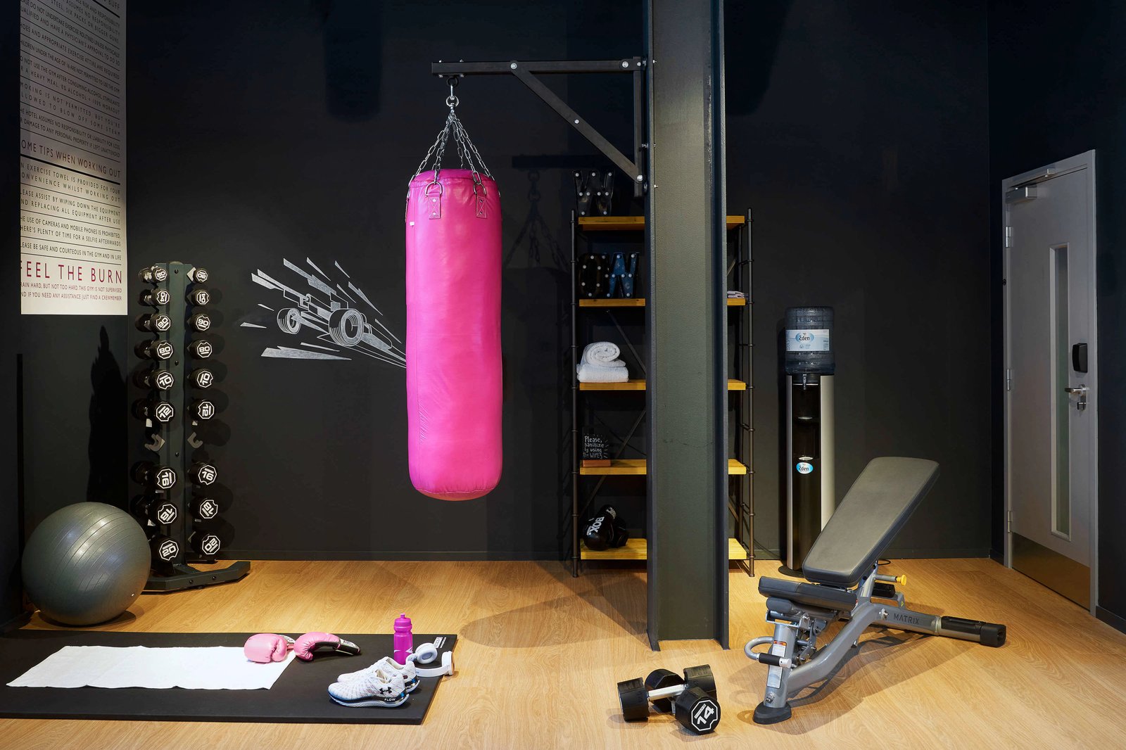 Moxy Milton Keynes, the gym