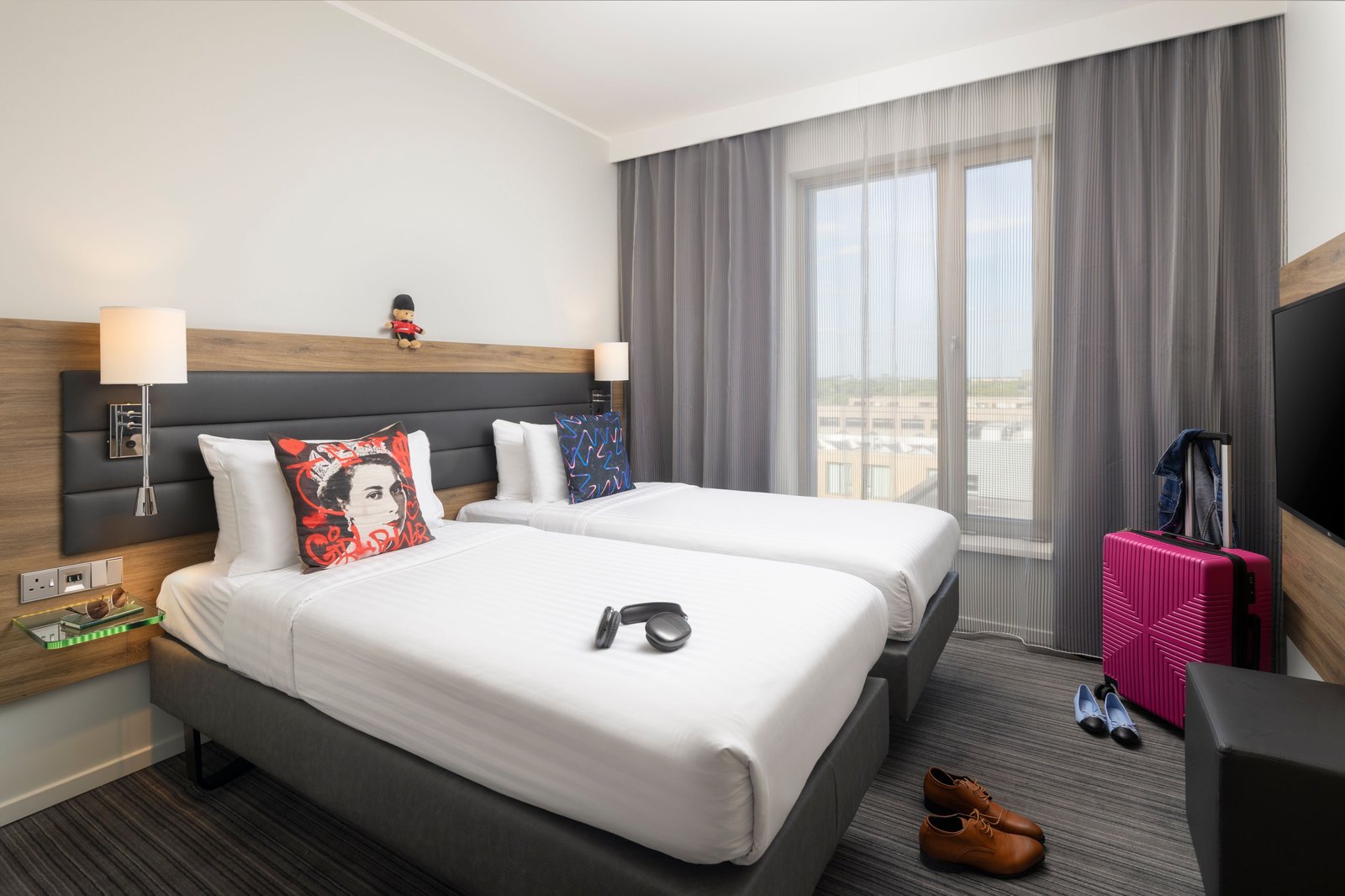 Moxy London Excel, rooms