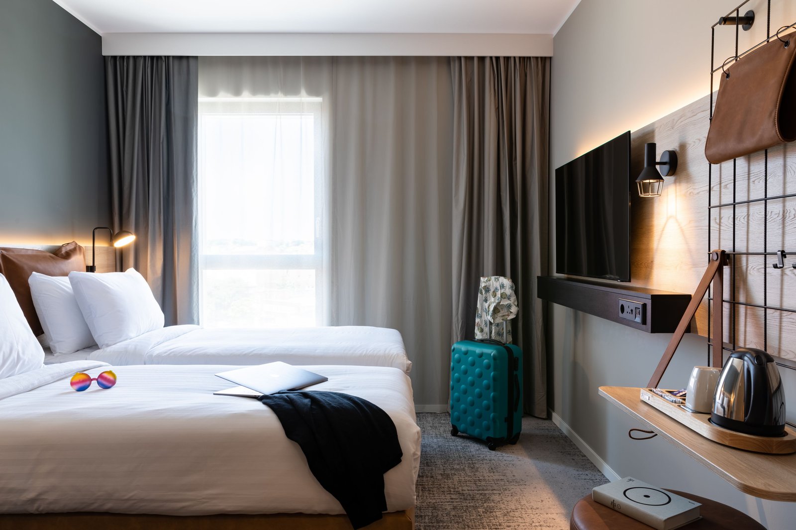 Moxy Plymouth, rooms