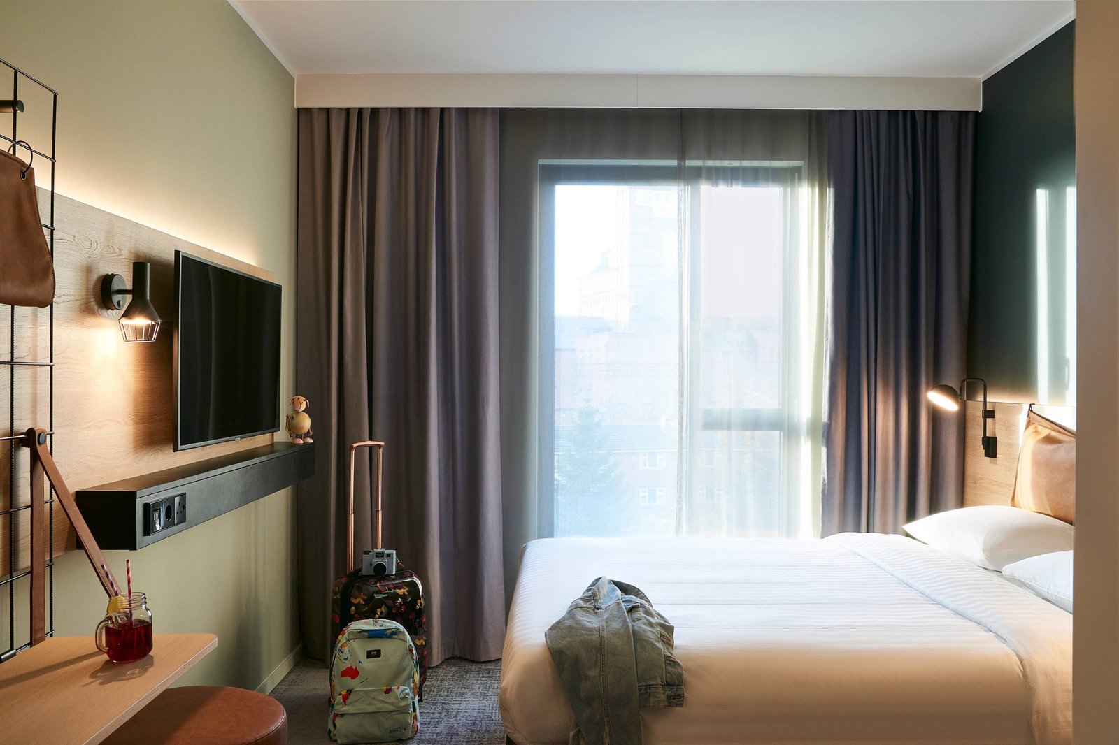 Moxy Chester, rooms