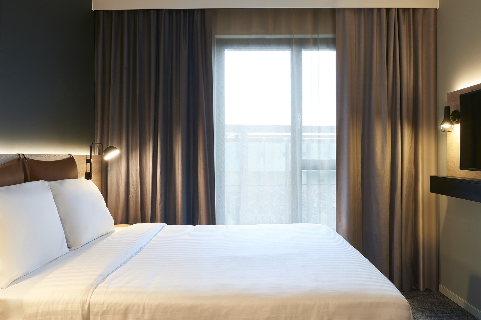 Moxy Chester, rooms