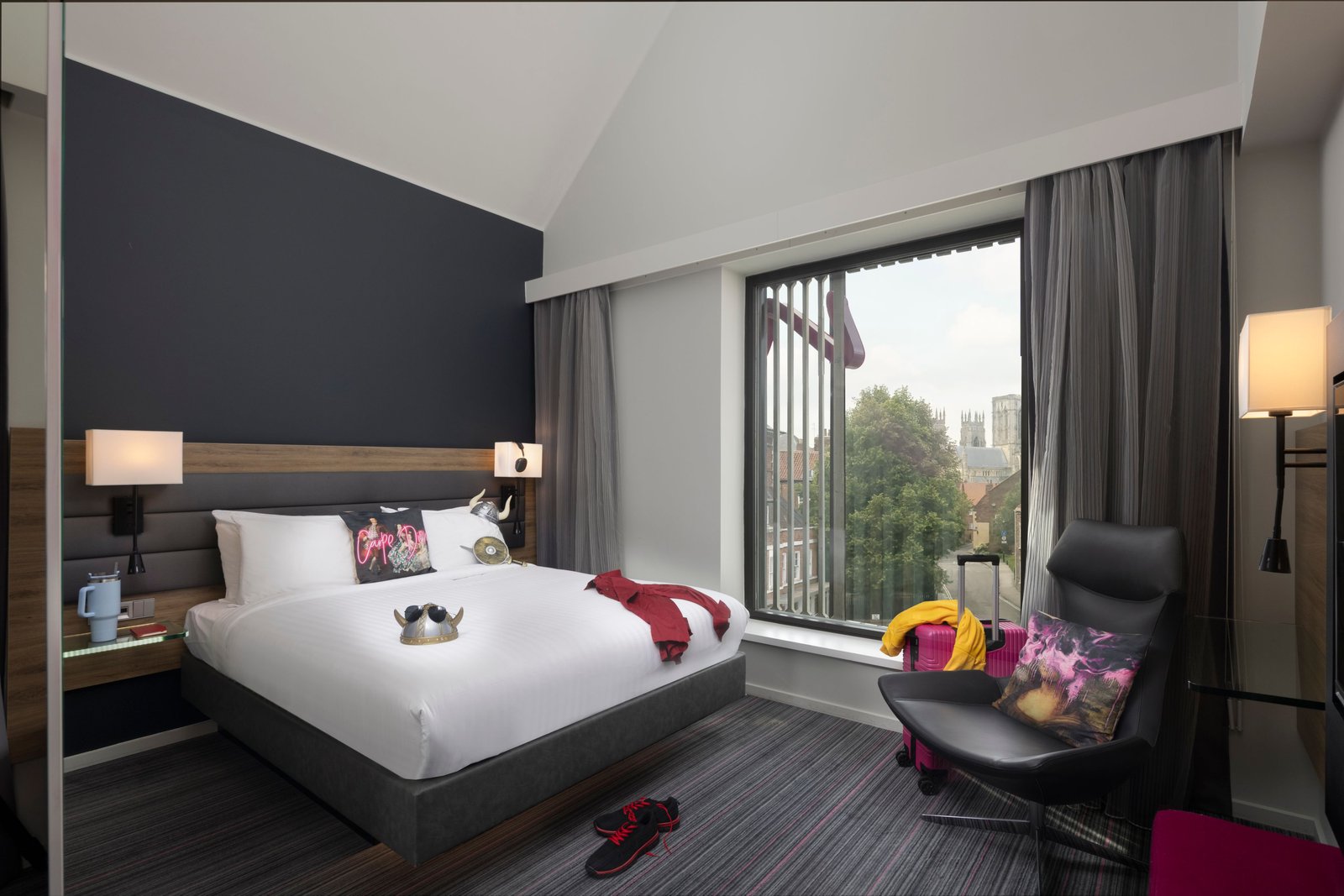 Moxy York, rooms