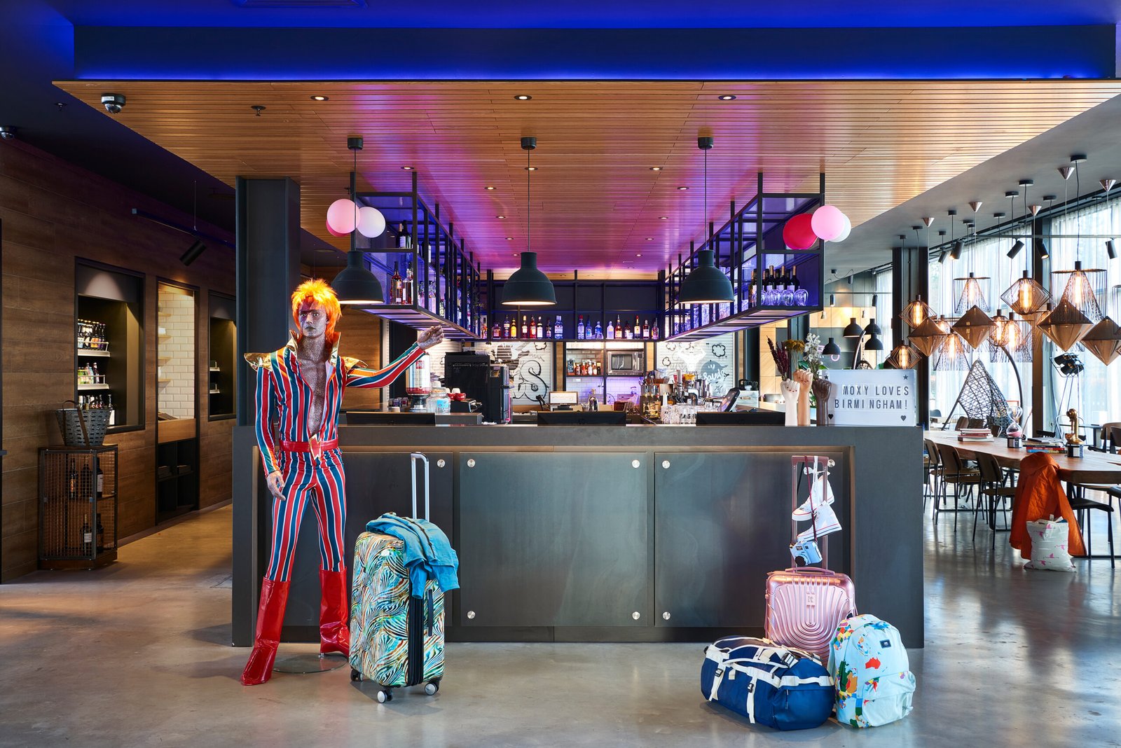 Moxy Birmingham NEC and Airport, bar moxy