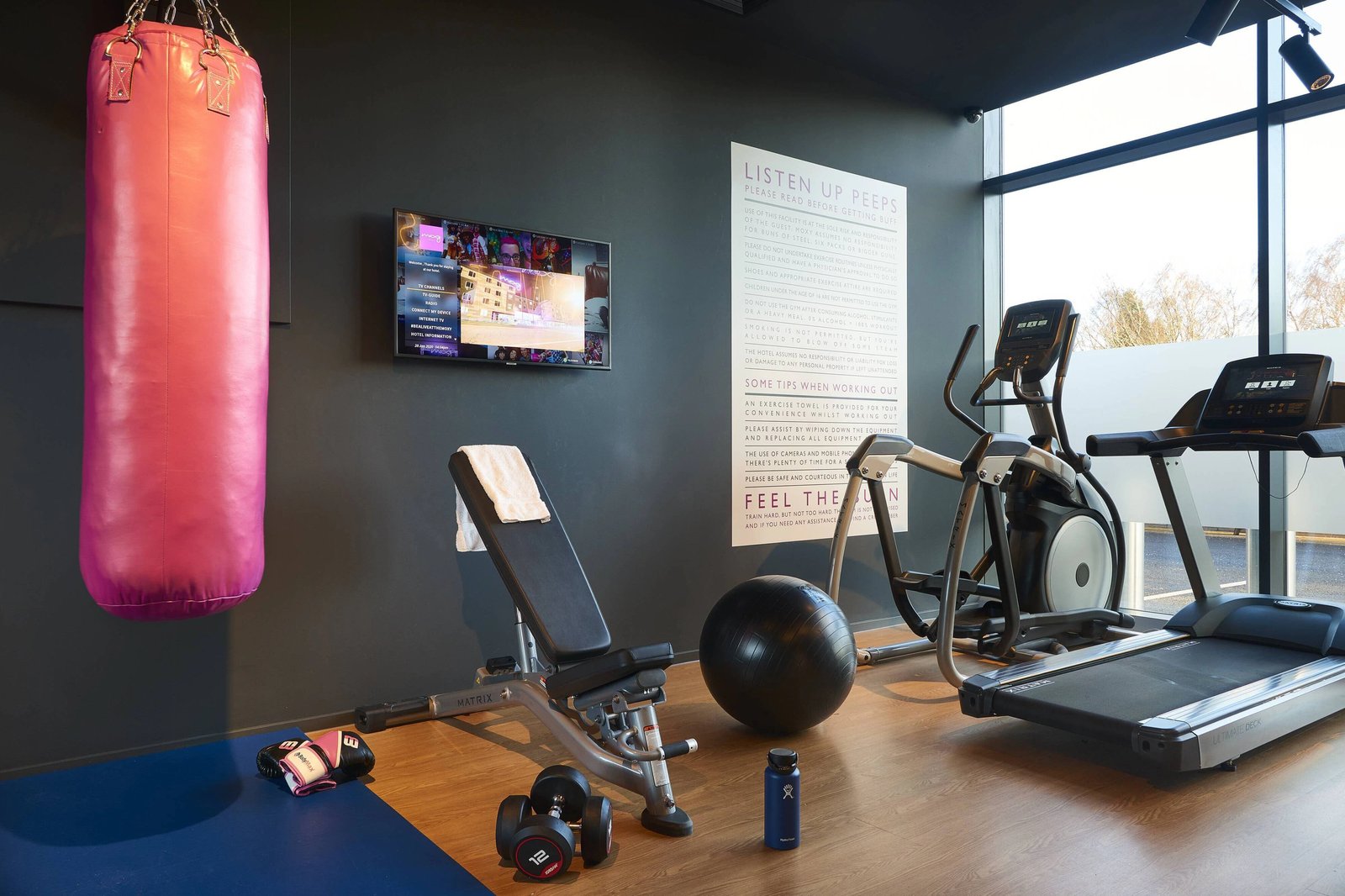 Moxy Birmingham NEC and Airport, the gym
