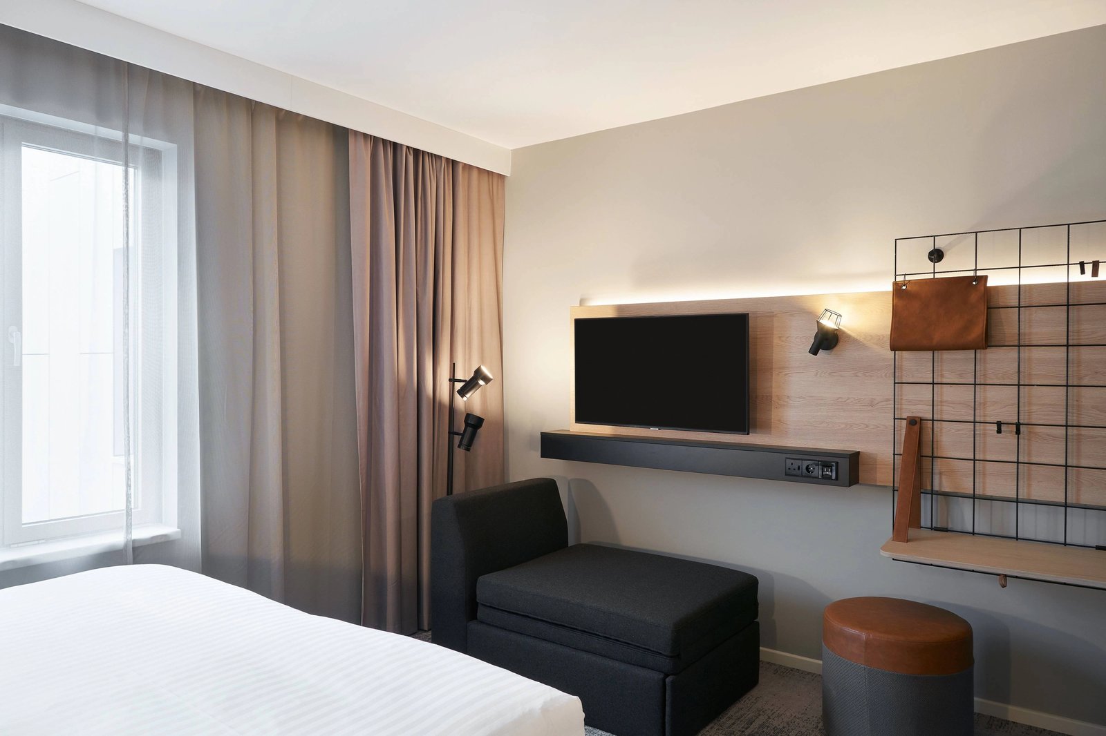 Moxy Edinburgh, rooms