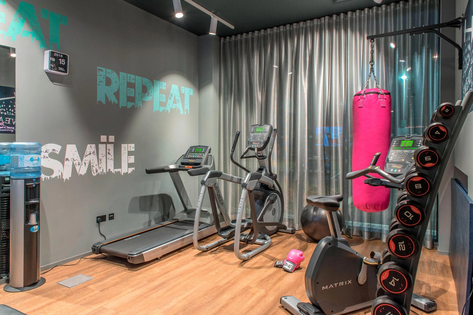 Moxy Aberdeen Airport, the gym