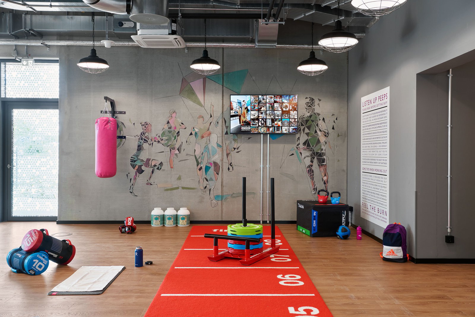 Moxy Cologne Bonn Airport, the gym