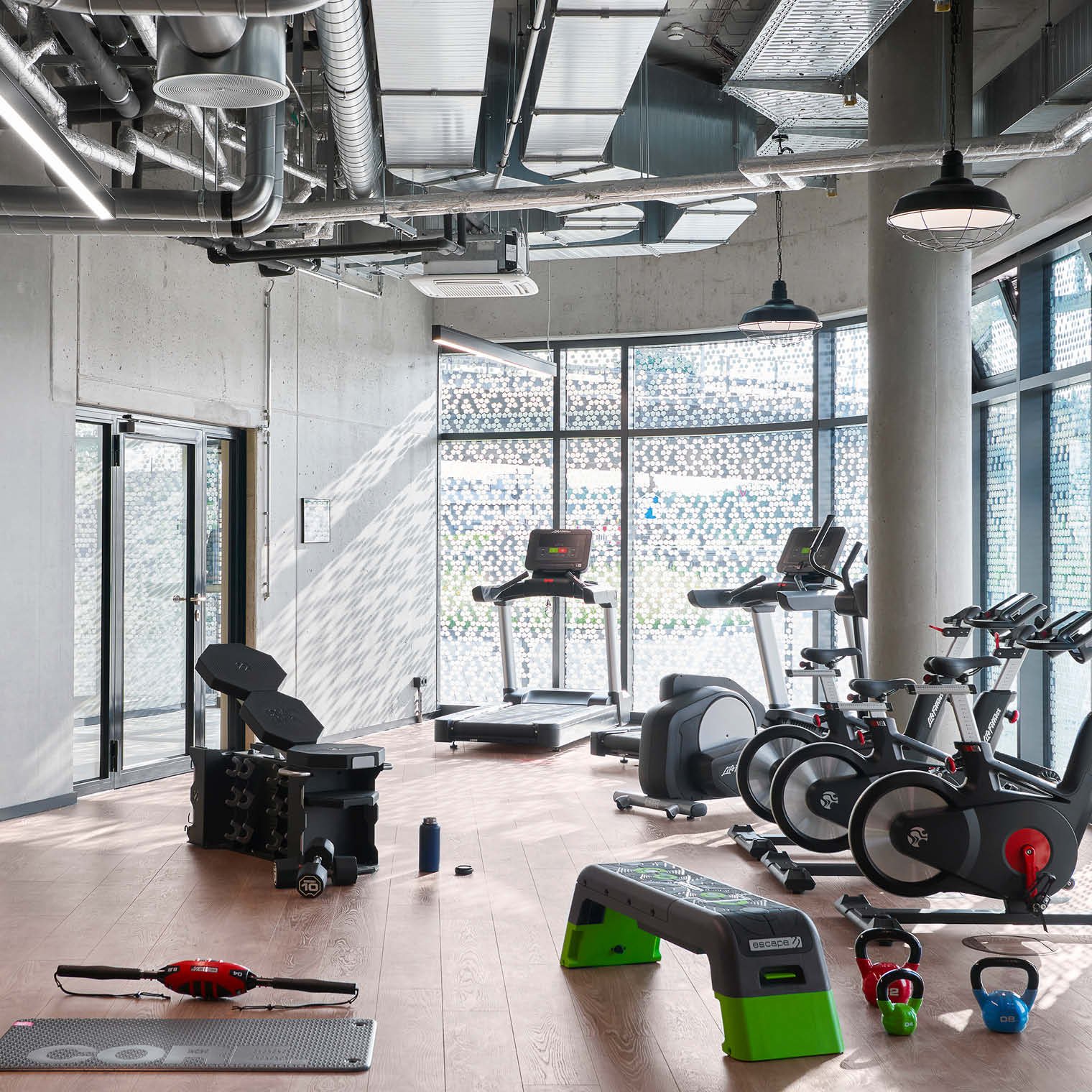 Moxy Cologne Bonn Airport, the gym