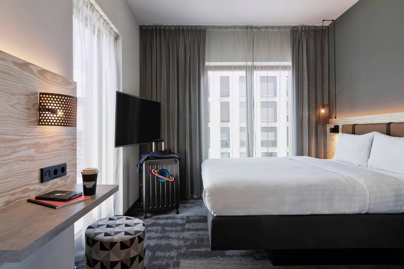 Moxy Darmstadt, rooms