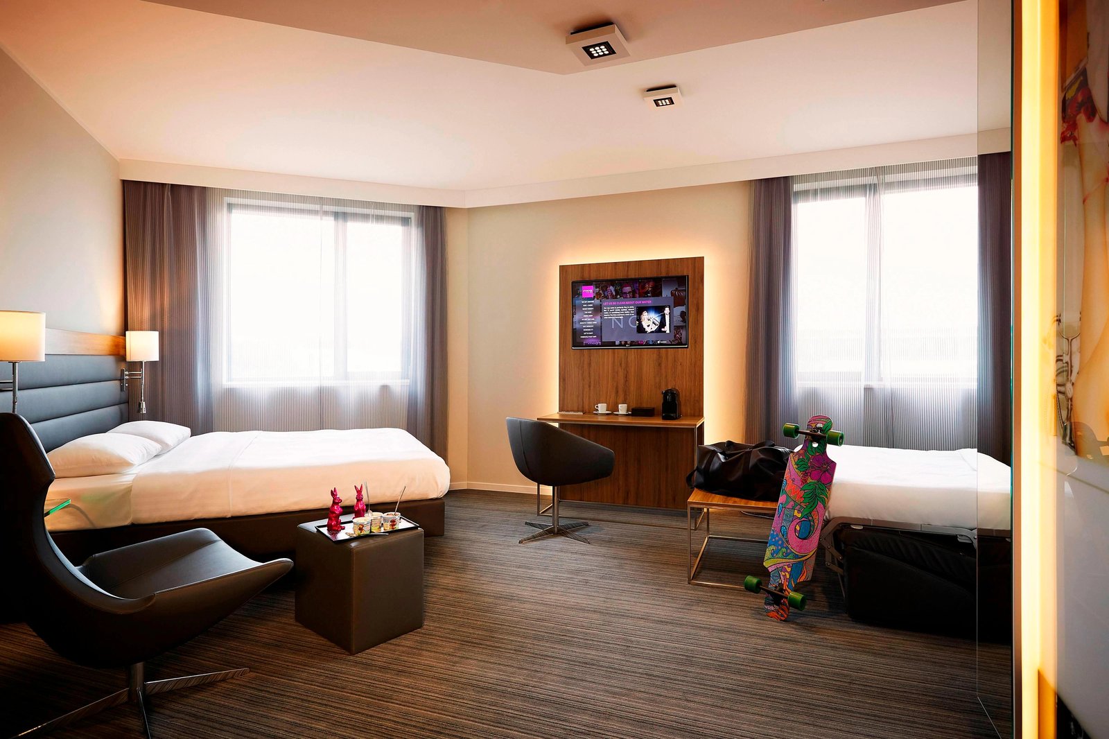 Moxy Munich Airport, rooms