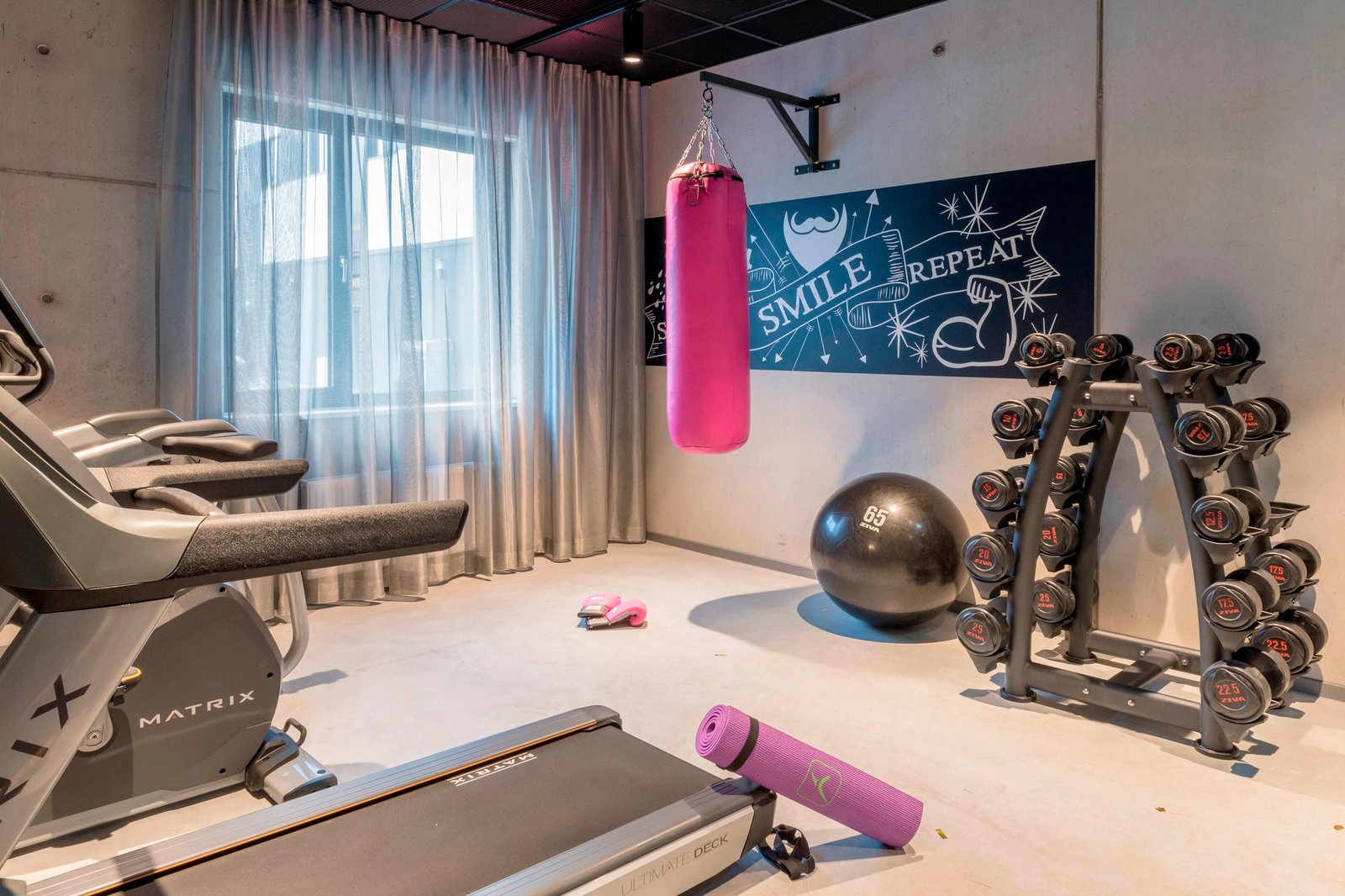 Moxy Munich Messe, the gym
