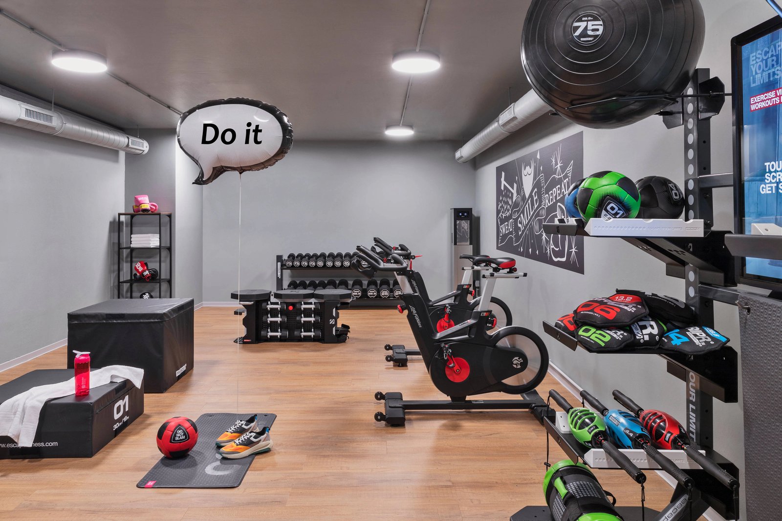 Moxy Hamburg City, the gym