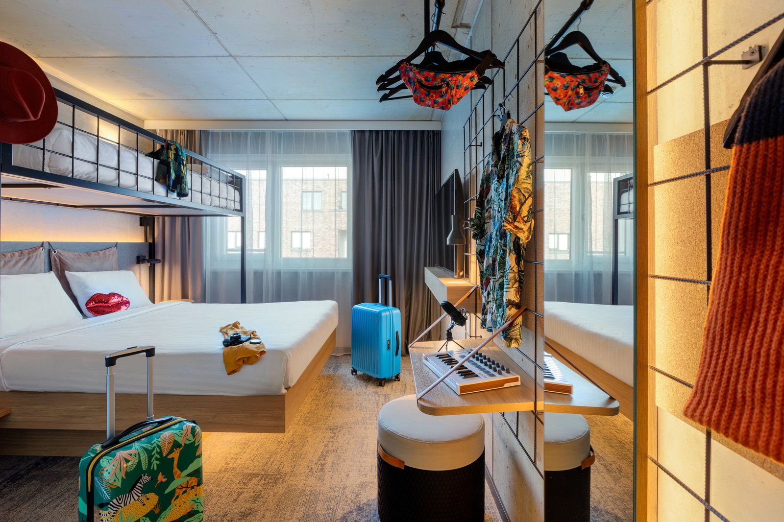 Moxy Hamburg Altona, rooms