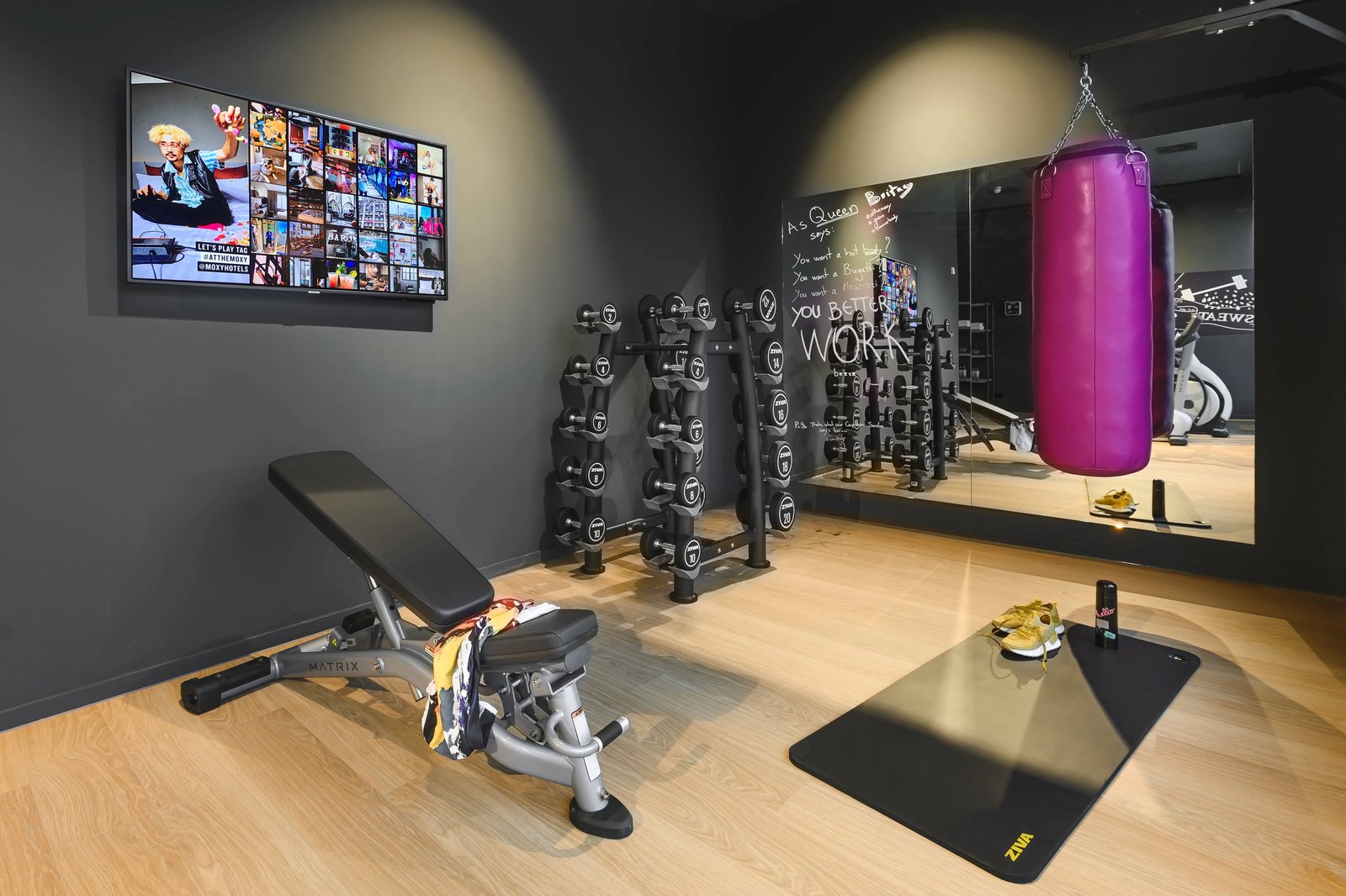 Moxy Dresden Neustadt, the gym