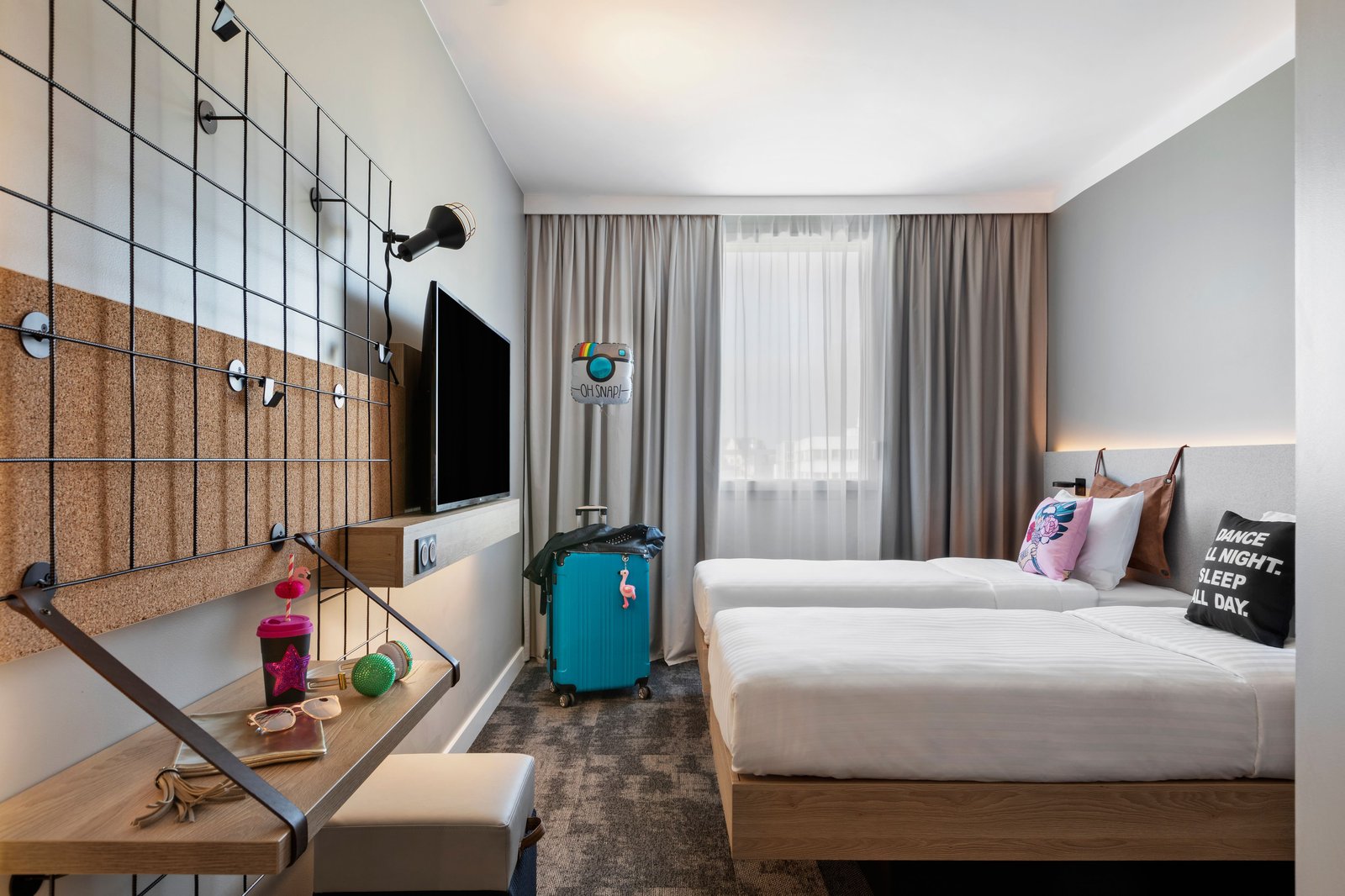 Moxy Amiens, rooms
