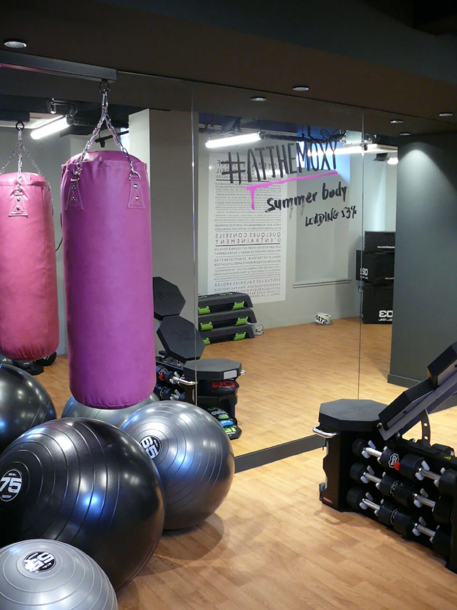 Moxy Lille City, the gym
