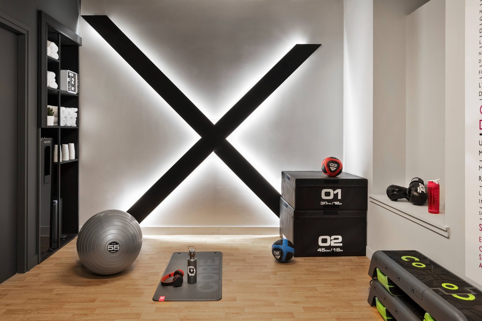 Moxy Lille City, the gym