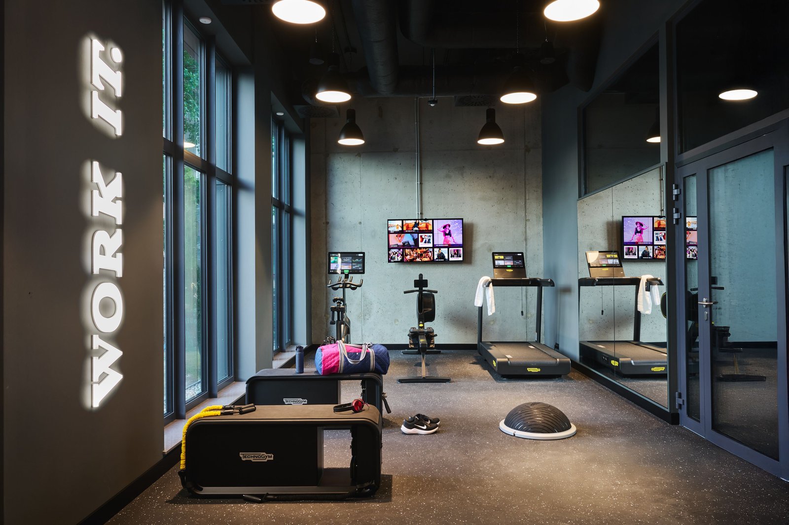 Moxy Warsaw City, the gym