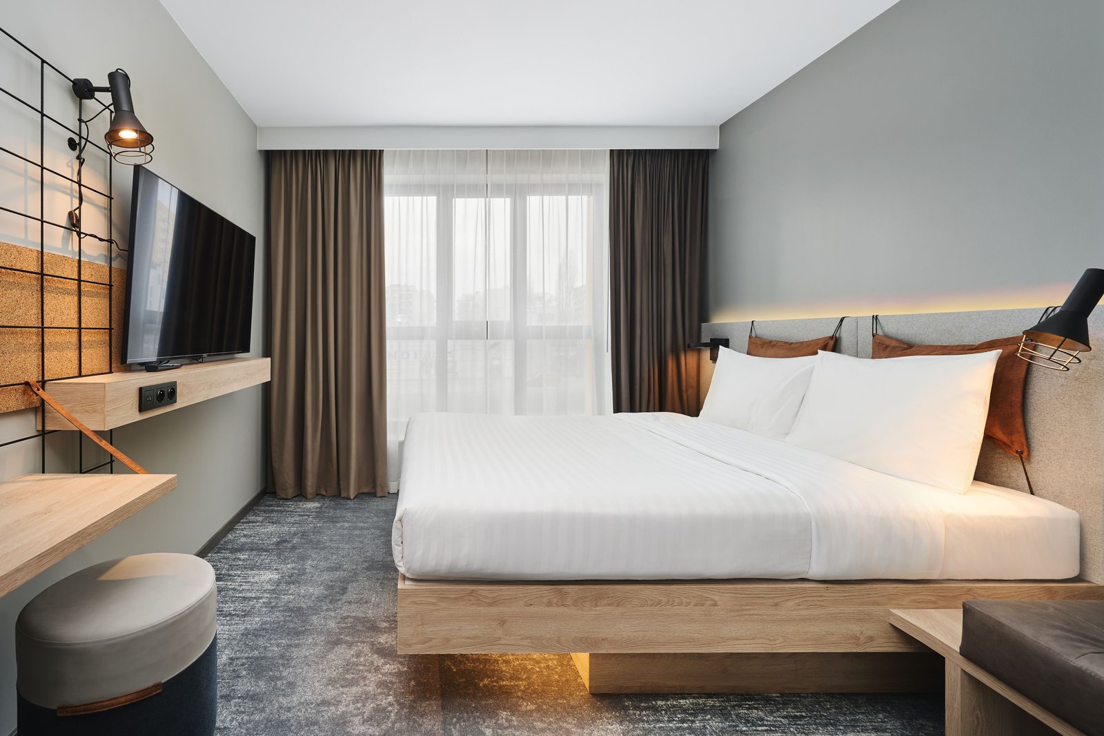 Moxy Warsaw City, rooms