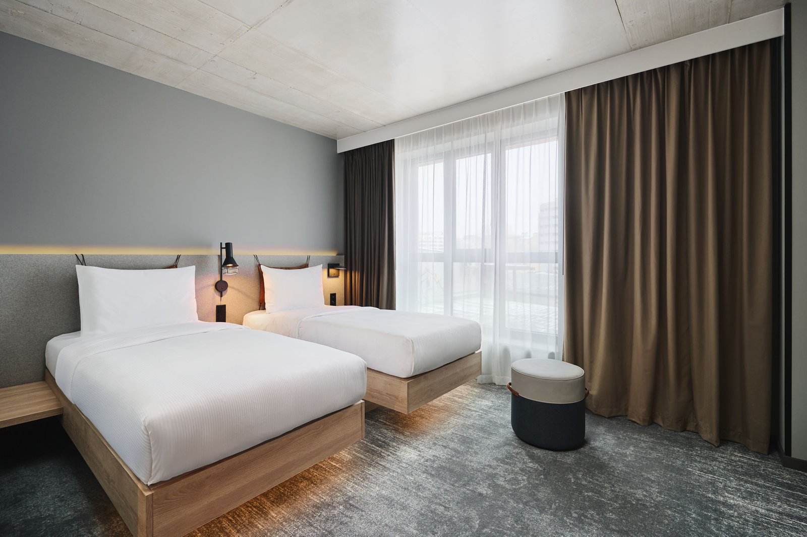 Moxy Warsaw City, rooms