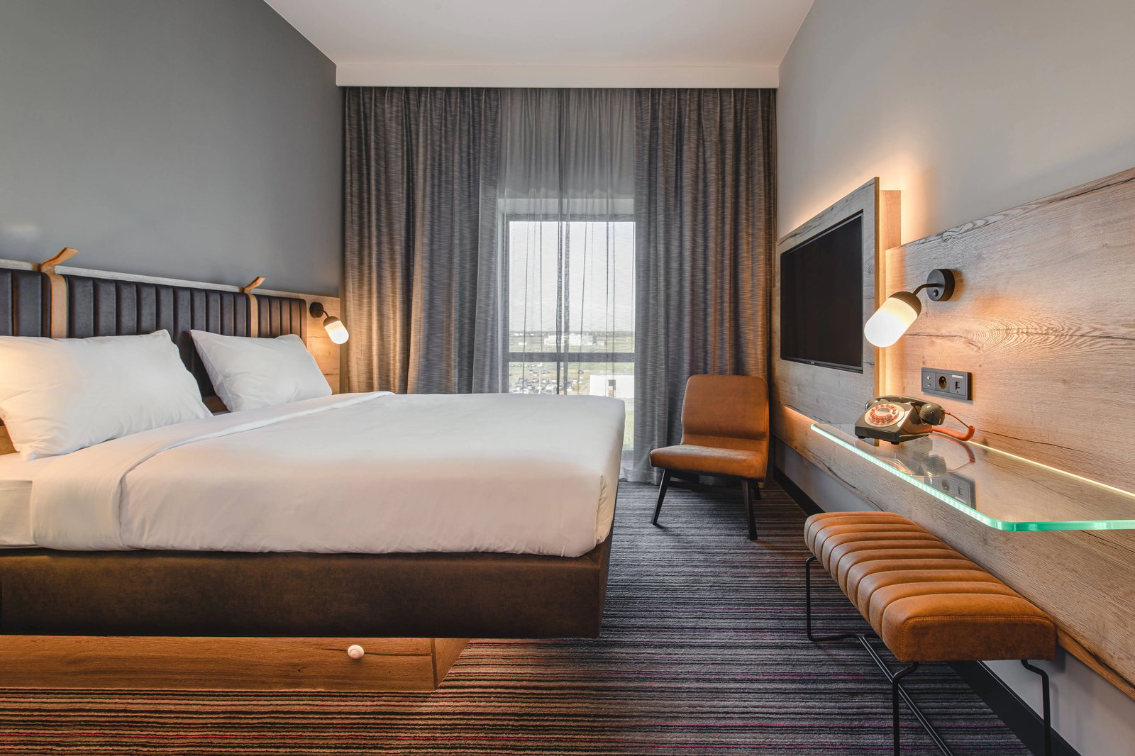 Moxy Poznan Airport, rooms