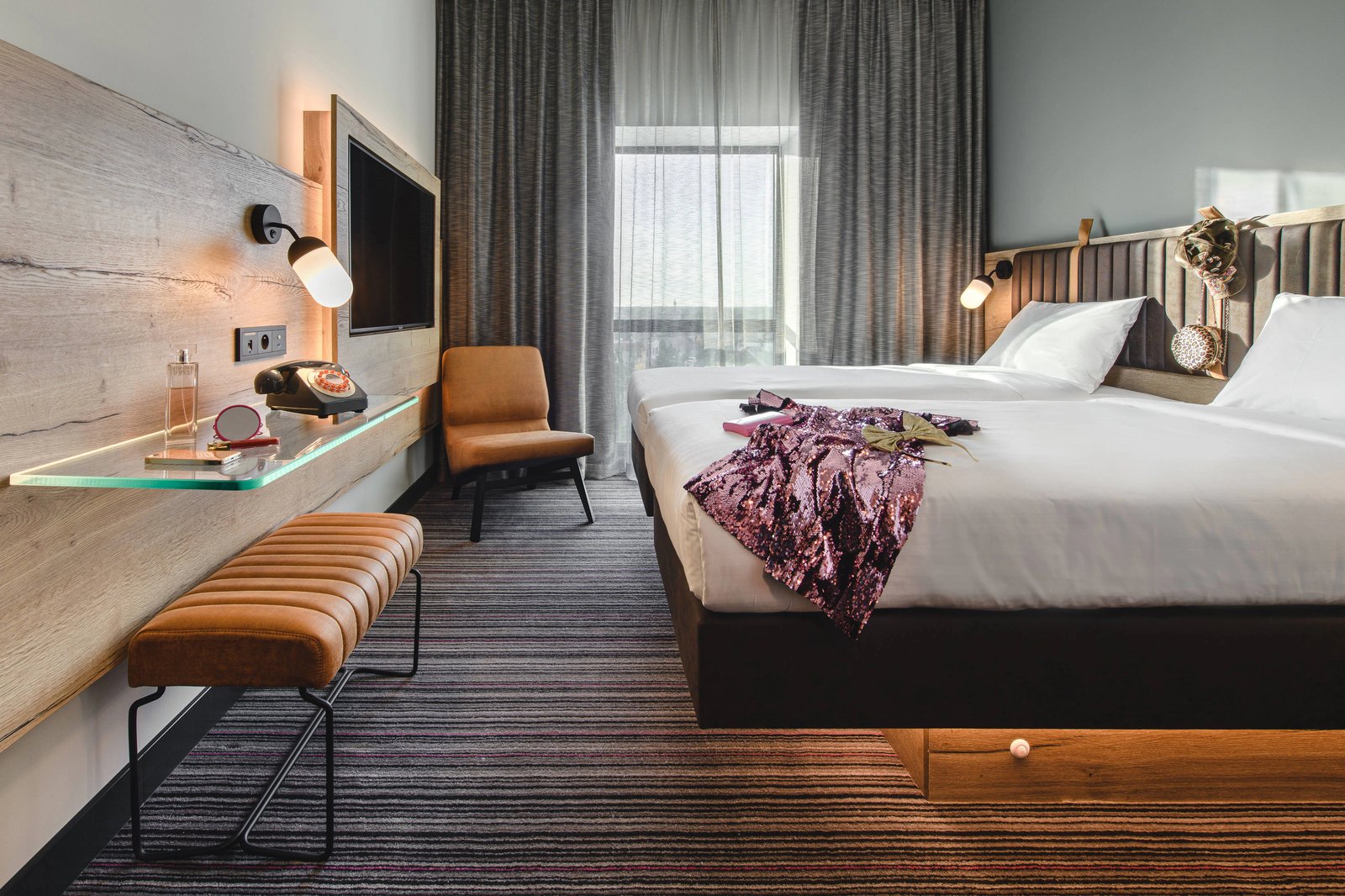 Moxy Poznan Airport, rooms