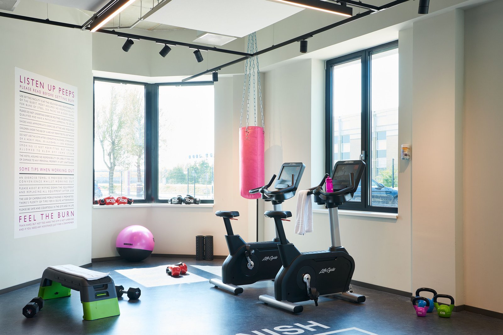 Moxy Amsterdam Schiphol Airport, the gym