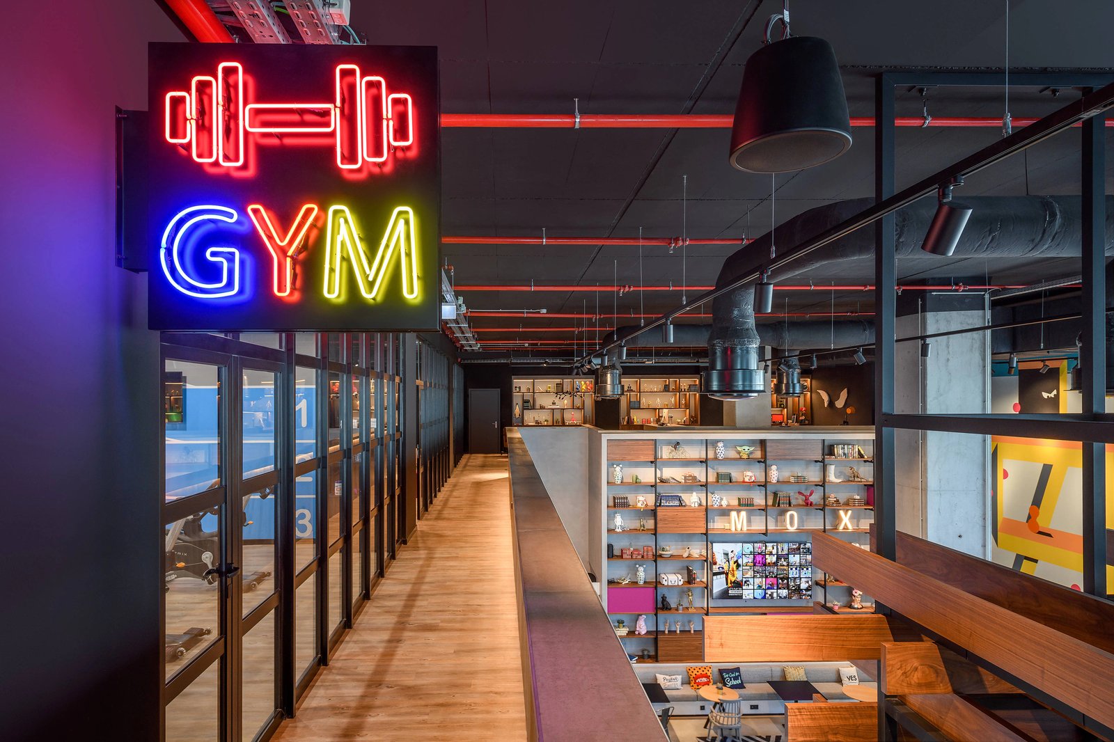 Moxy Lisboa Oriente, the gym