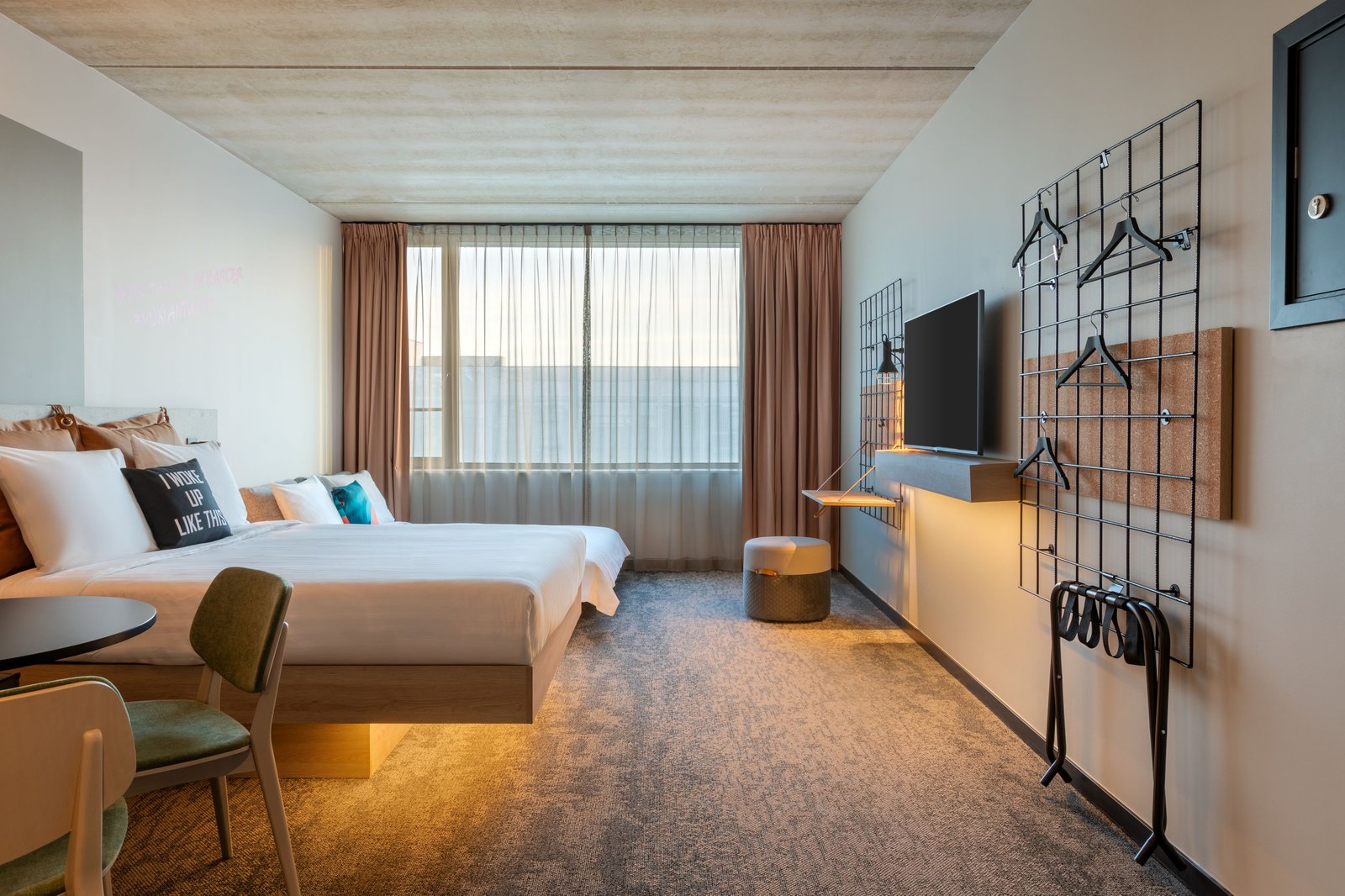 Moxy Antwerp, rooms