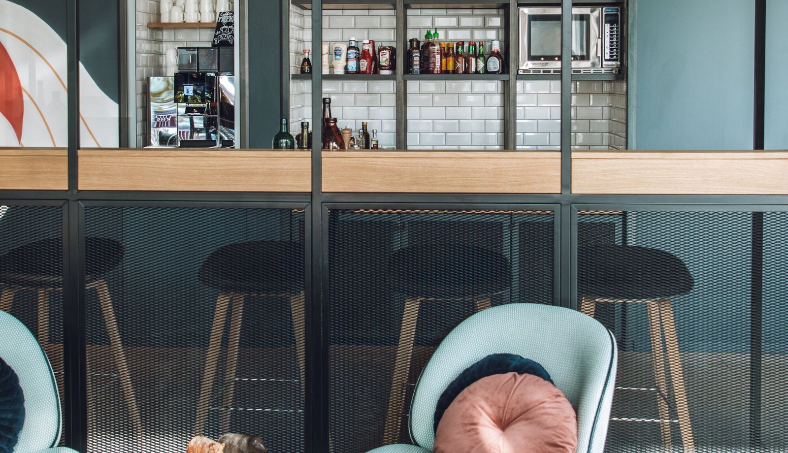 Moxy Copenhagen, at the table