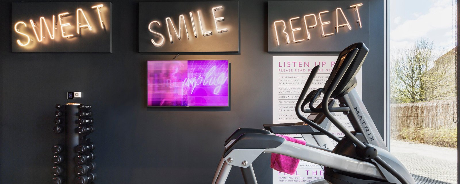 Moxy Copenhagen, the gym