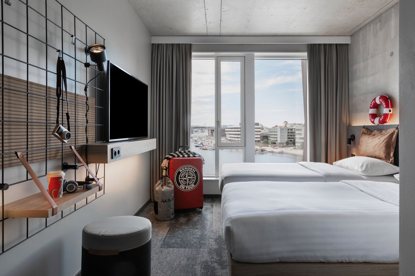 Moxy Bergen, rooms