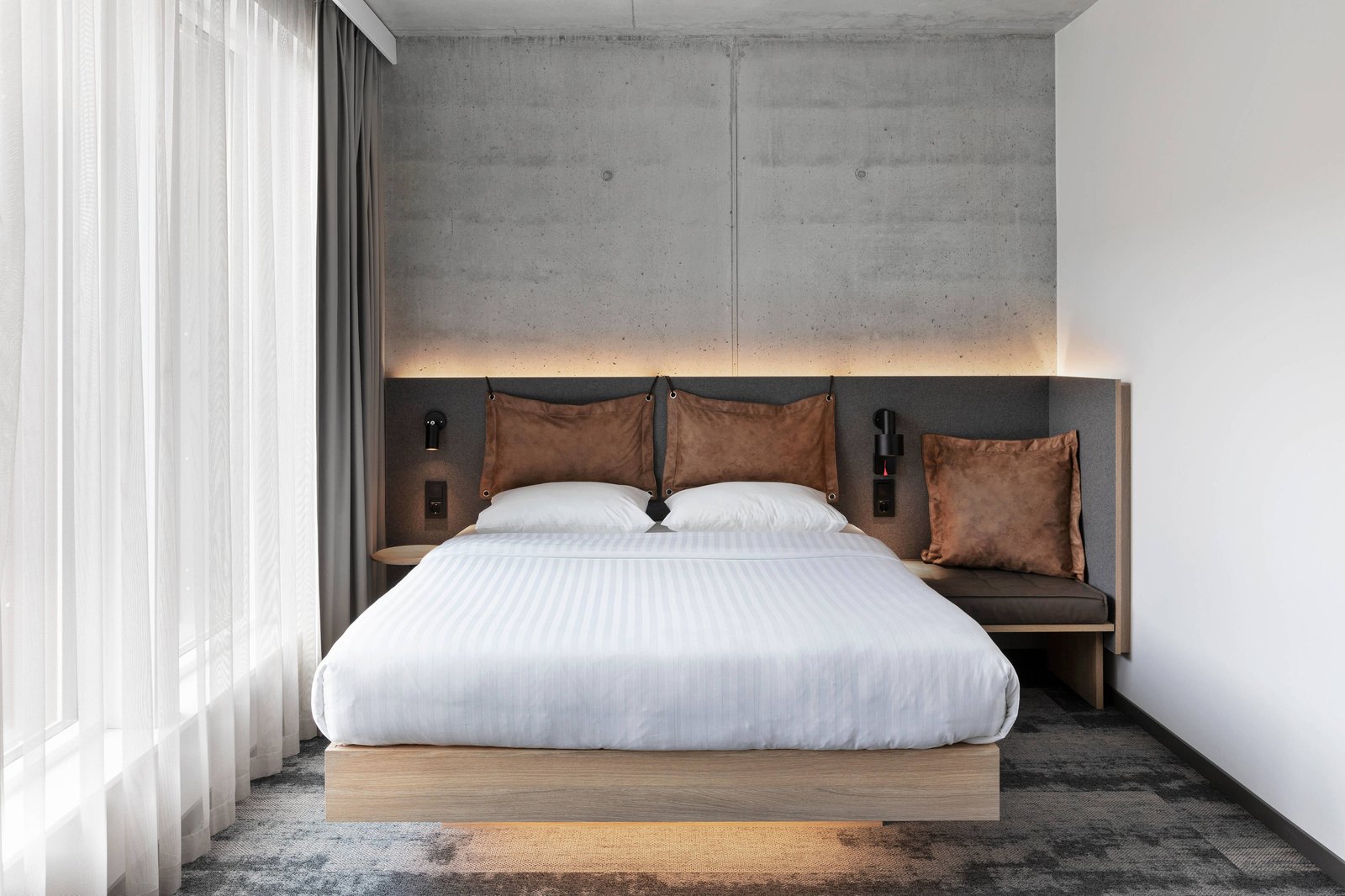 Moxy Bergen, rooms