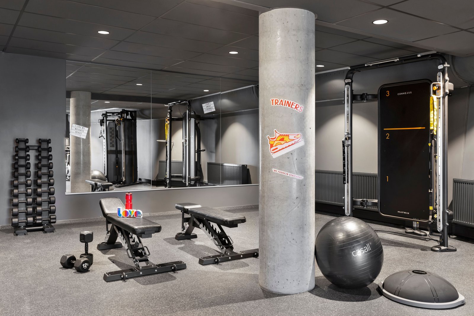 Moxy Tromso, the gym