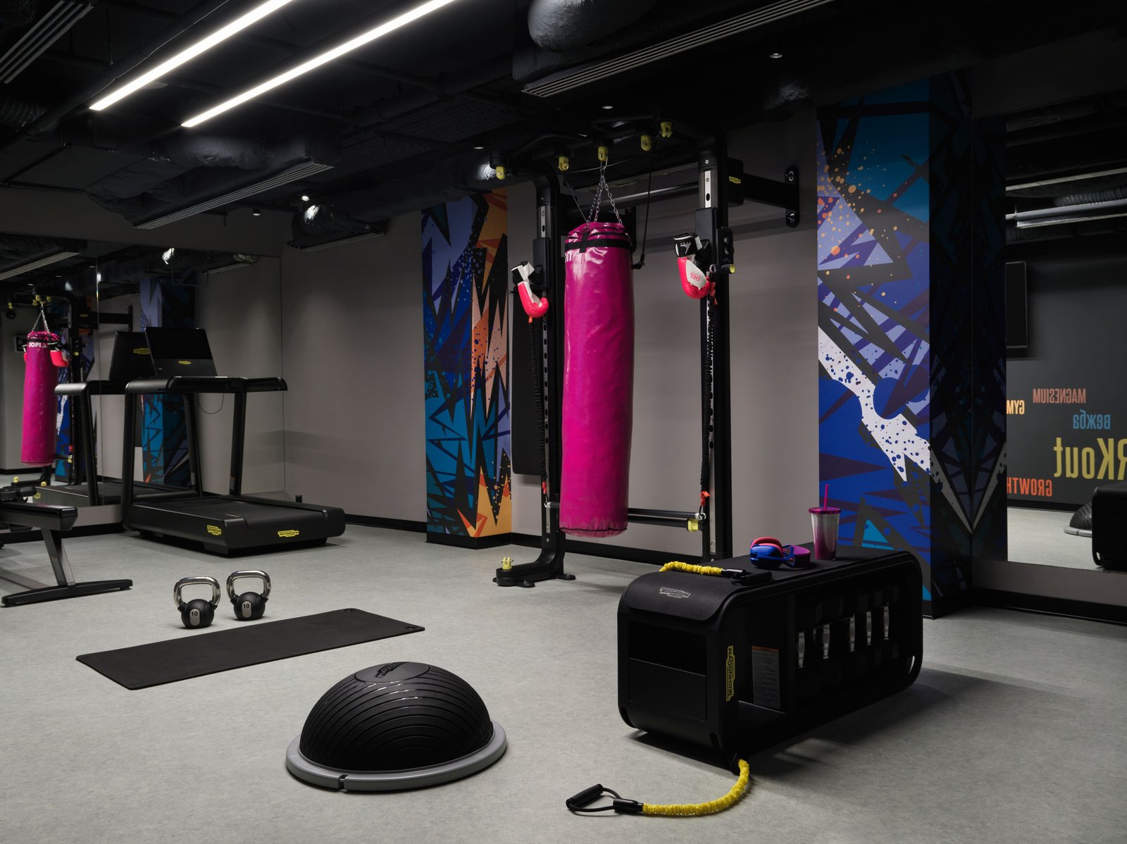 Moxy Belgrade, the gym