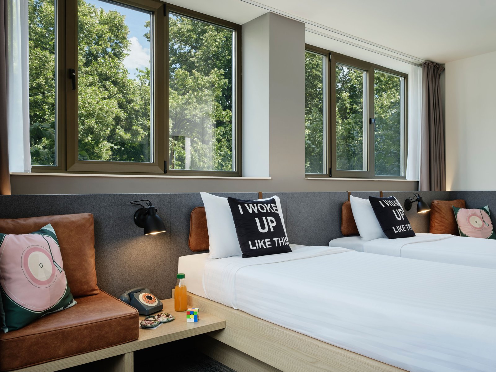 Moxy Belgrade, rooms